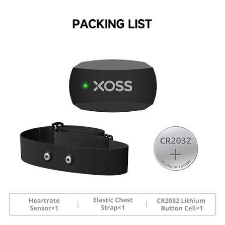 XOSS X2 Heart Rate Monitor Chest Strap