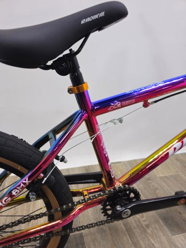 BMX  اطارات سوداء 7 الوان
