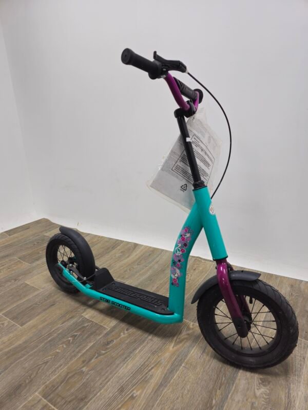 سكوتر يدوي بعجلات هوائيةتركوازي
