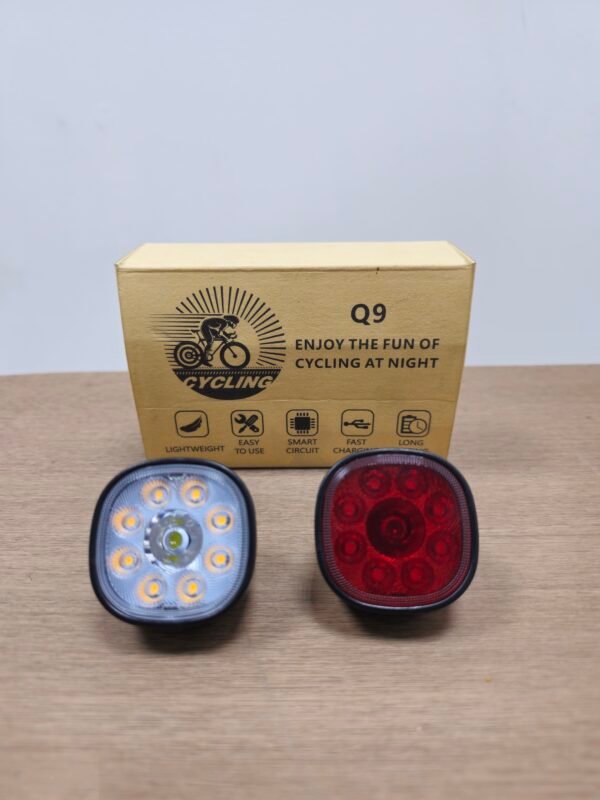Q9 Cycling Front & Rear Bike Lights