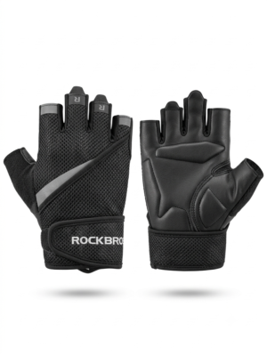 ROCKBROS قفازات قيادة دراجات هوائية (S)