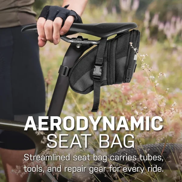 حقيبة مقعد دراجة هوائية TOPEAK AERO WEDGE PACK (مقاس M)